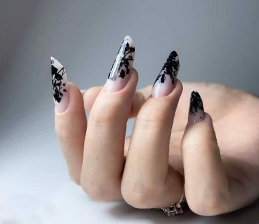 Polished nails example